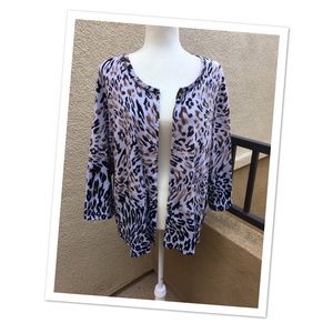 🇺🇸 Veterans Day Sale  animal print cardigan